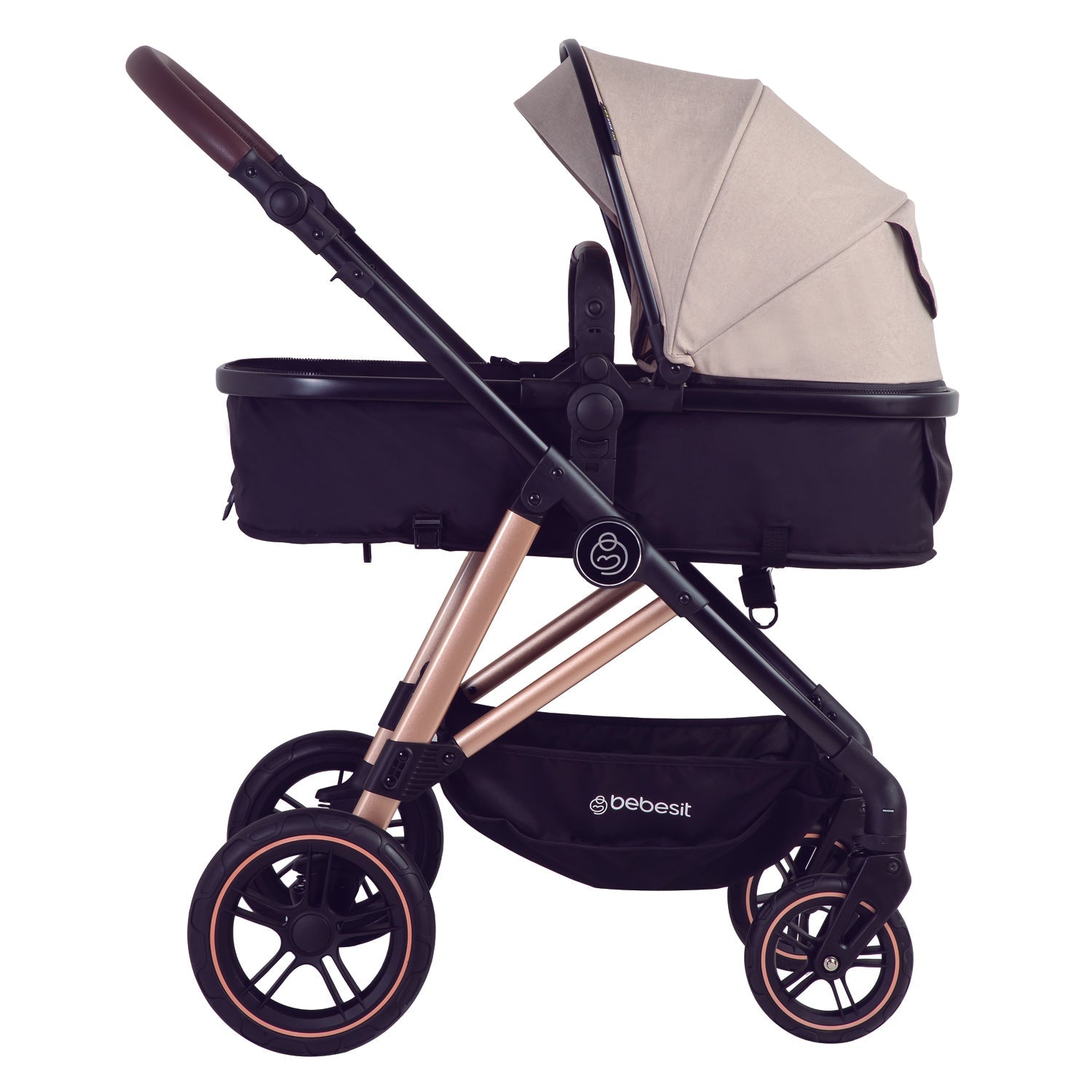 Coche Cuna travel system Neo Beige