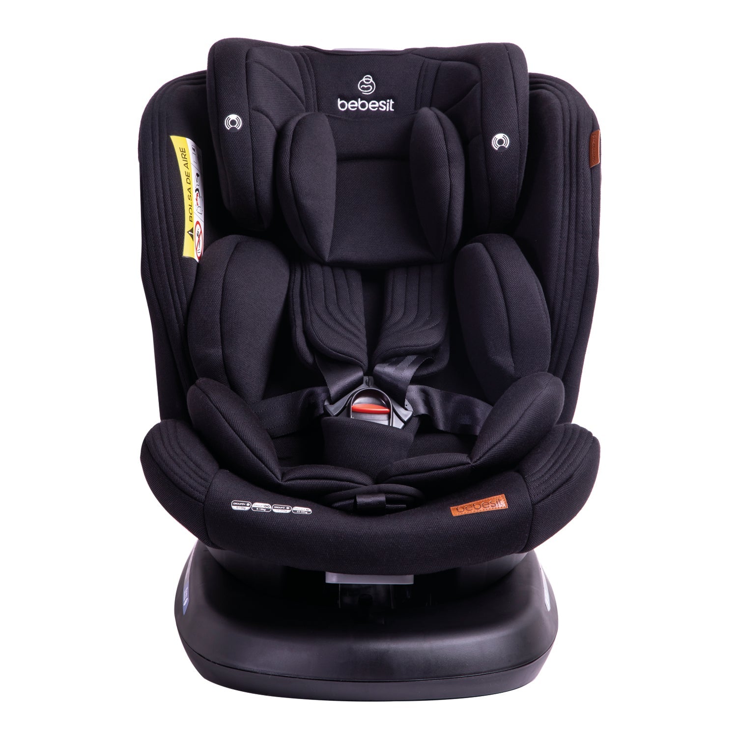 Silla de Auto Convertible Supra 360º Premium Negro