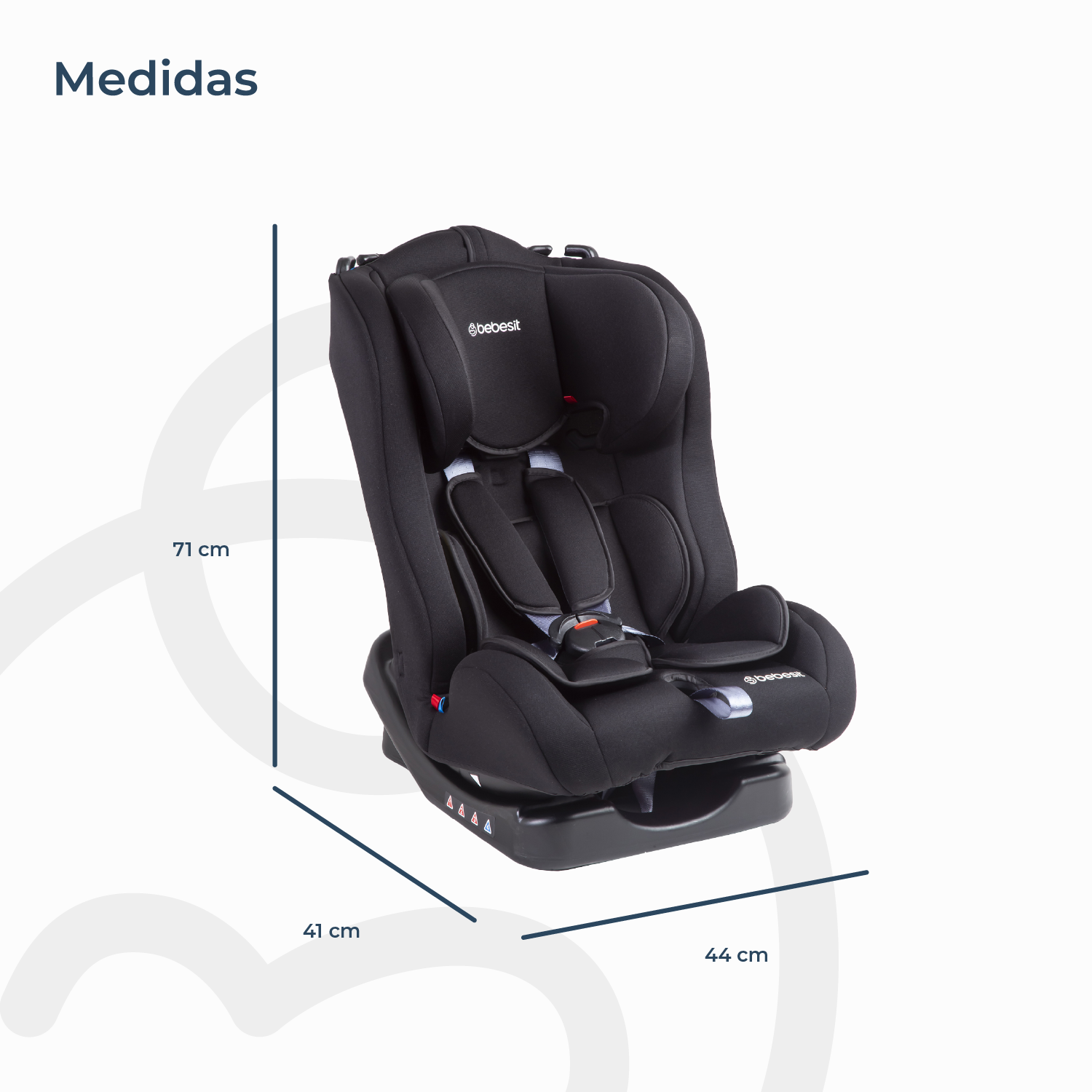 Silla de Auto Convertible Orbit Negra