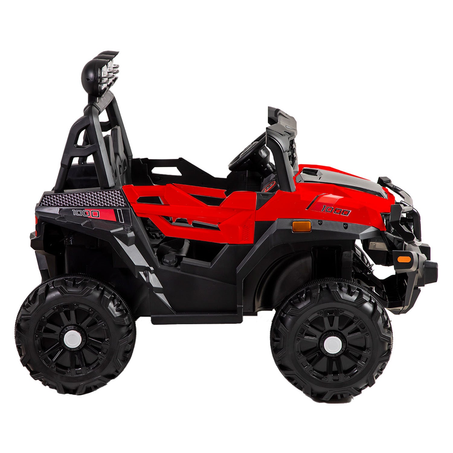 Auto a Batería Jeep Explorer 4x4 Niños Infantil Rojo
