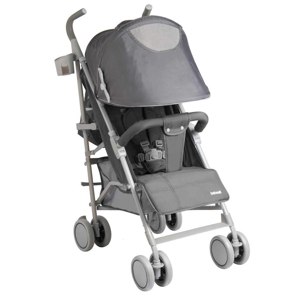 Coche Paragua Kronos Gris Bebesit