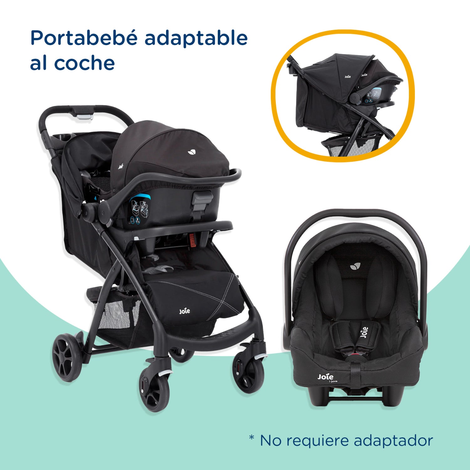 Coche Travel System Muze LX Universal Black