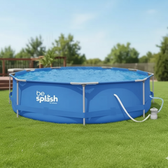 Piscina Estructural con Bomba y Cobertor 360x76cm BeSplash