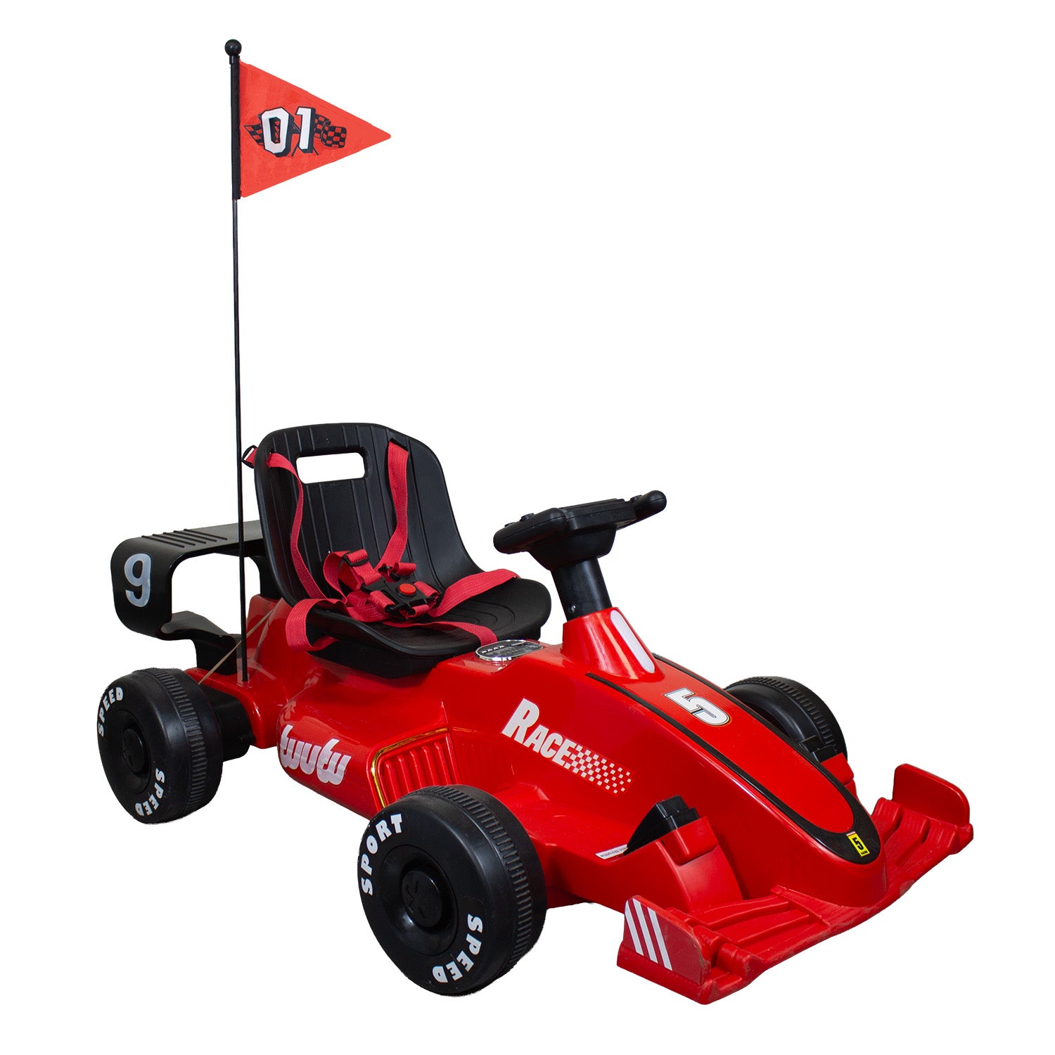 Auto Eléctrico F1 Schumi Niños Niñas Infantil Rojo