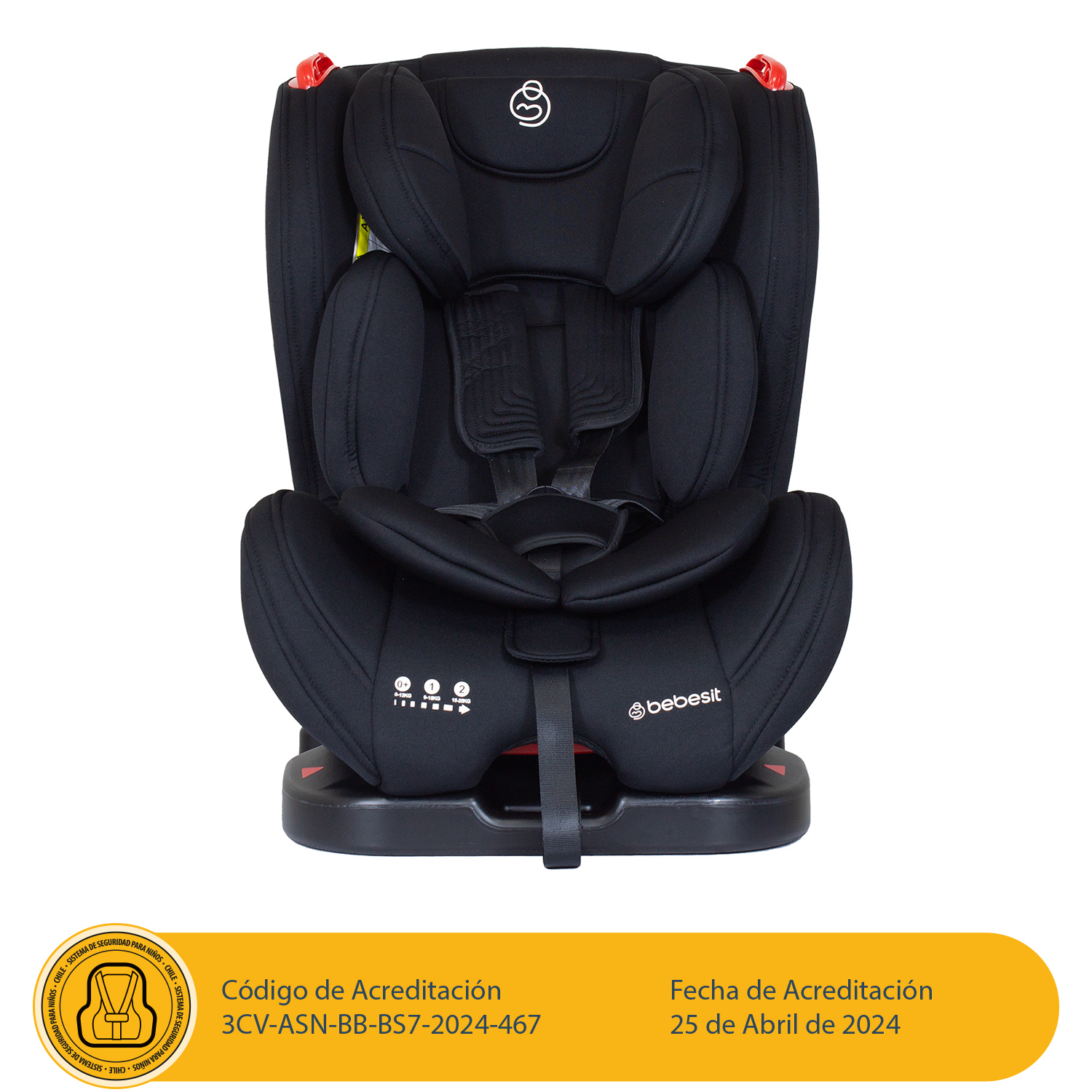 Silla de Auto Convertible Ara Next Negro