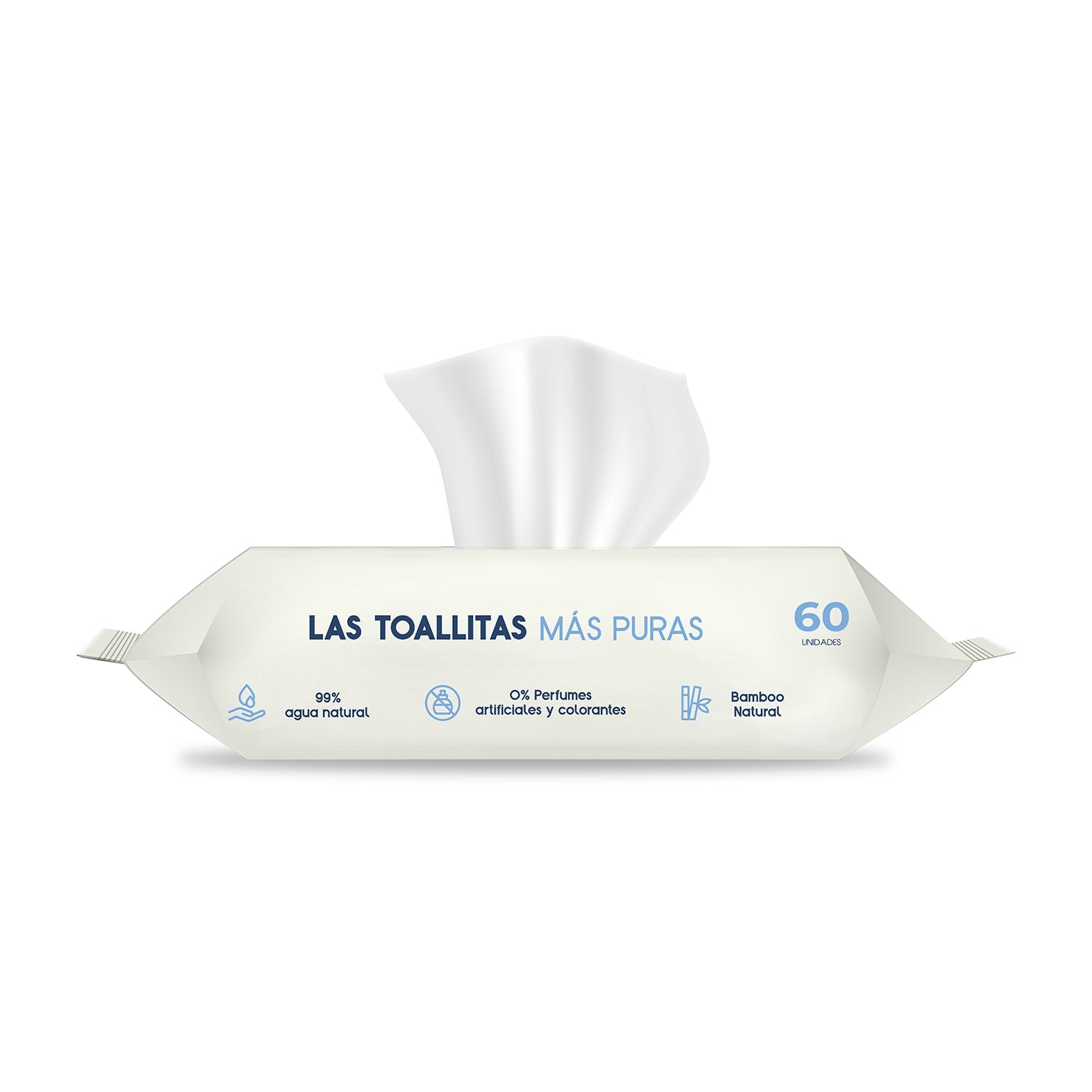 Wipes Toallitas Húmedas Be Water Bebesit Caja 12 paquetes 720 unidades - Despacho Gratis RM