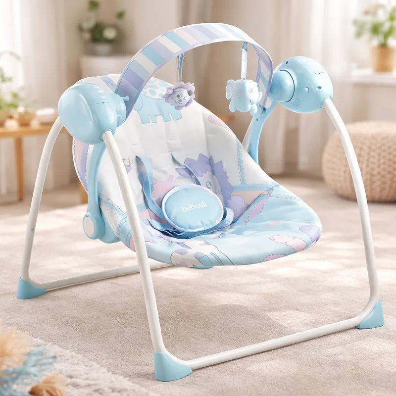 Silla Nido balancín columpio Mimo Celeste