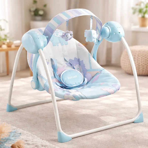 Silla Nido balancín columpio Mimo Celeste — Bebesit