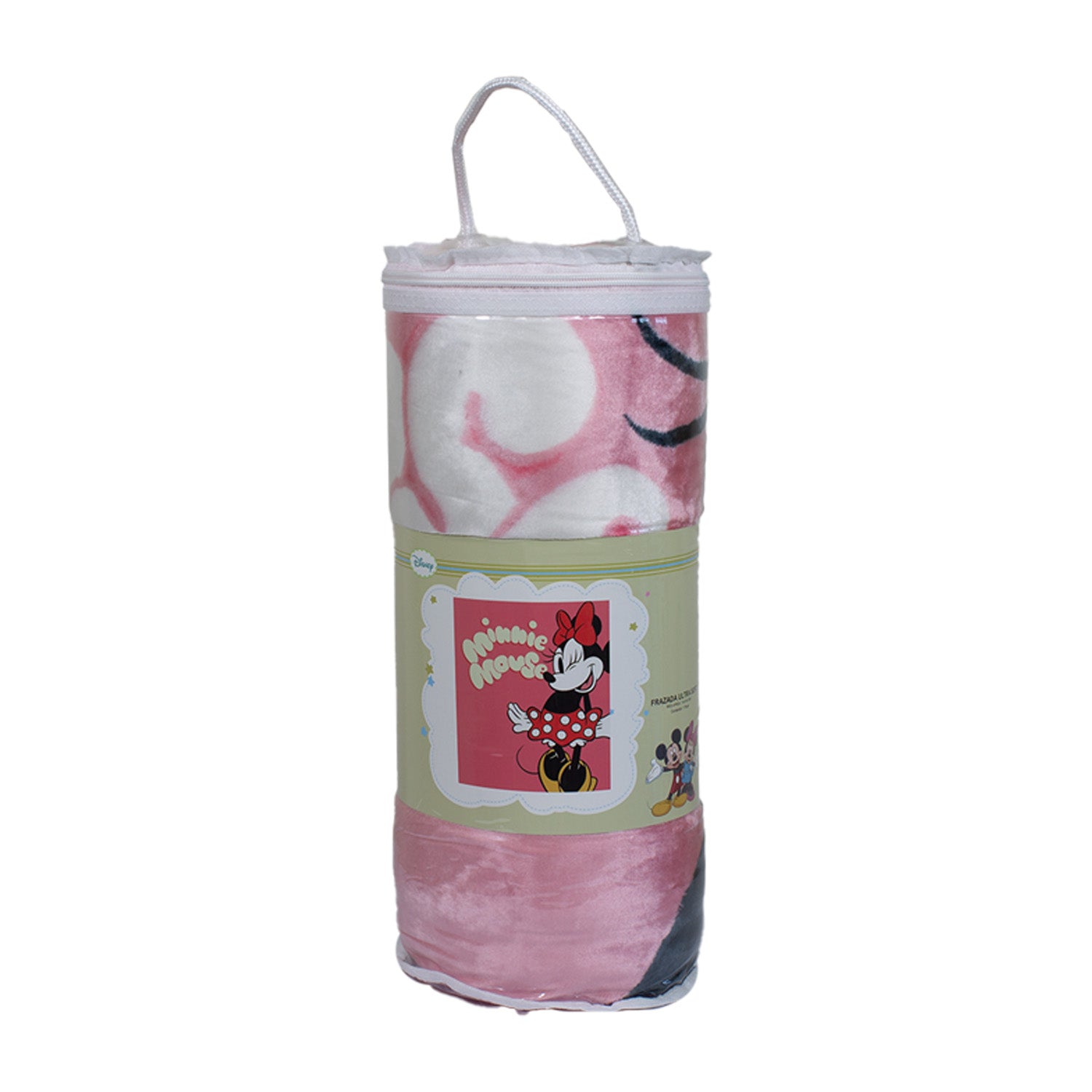 Frazada Ultra Soft Minnie Mouse 110x140cm Rosado Disney