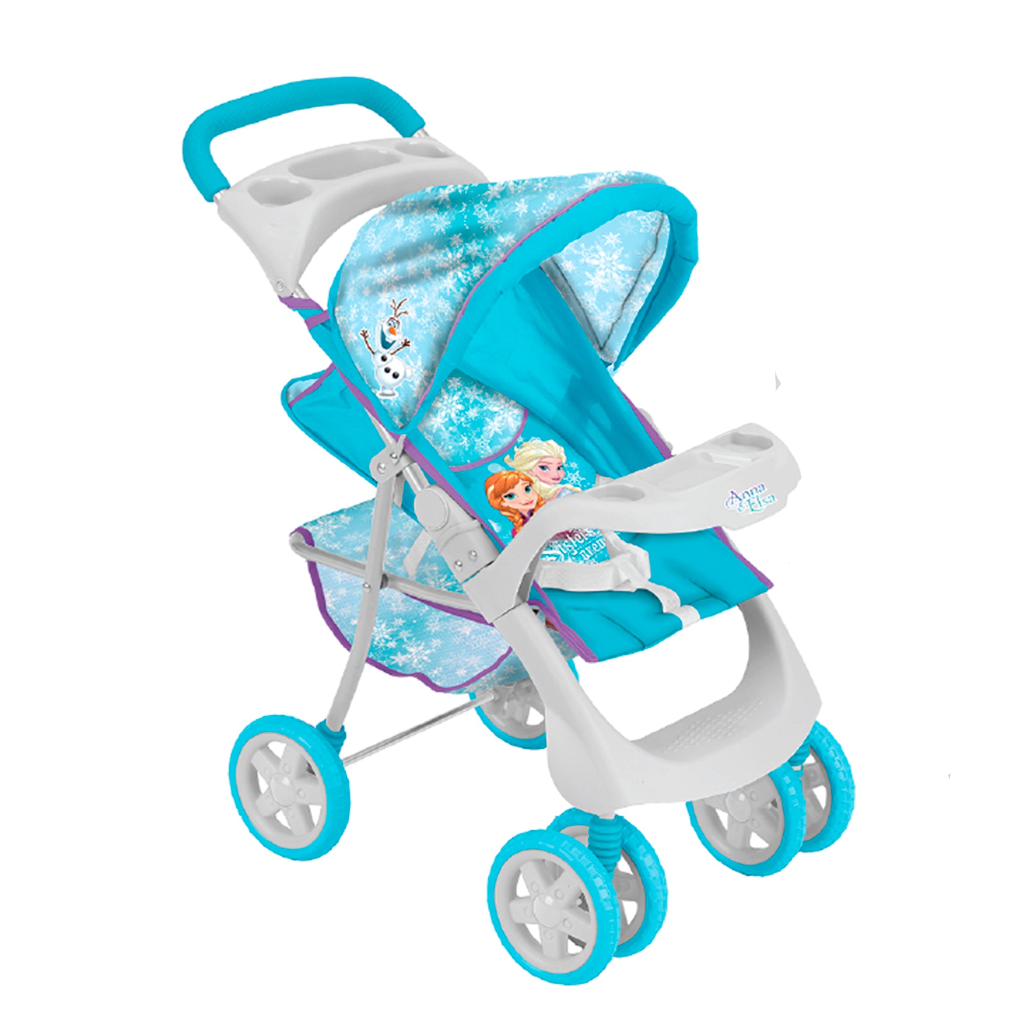 Juguete Muñecas  Coche Travel con cuna Frozen