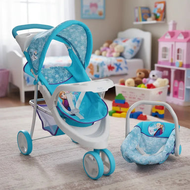 Juguete Muñeca Coche travel con silla Frozen