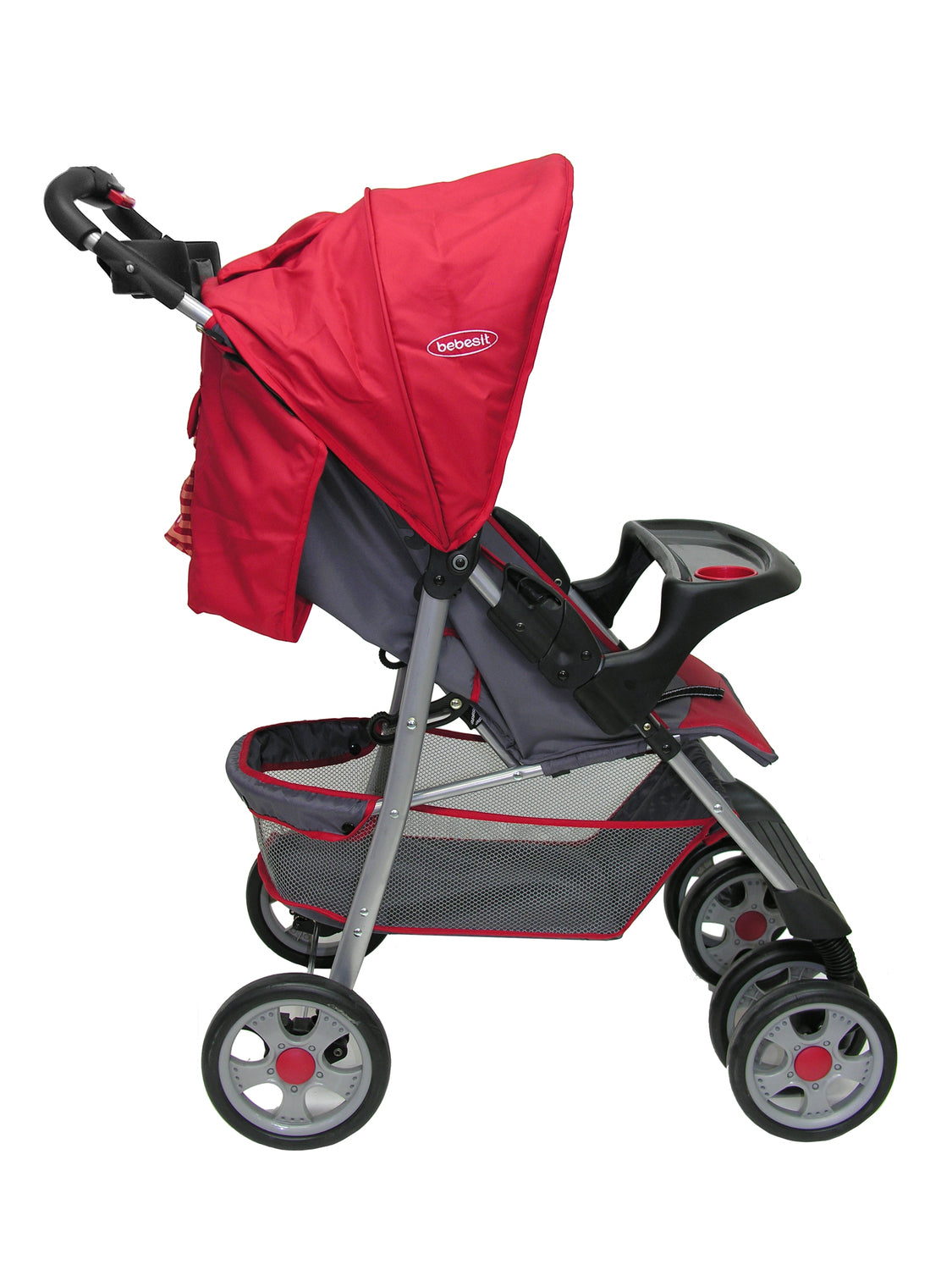 Coche Travel System Zoom Rojo