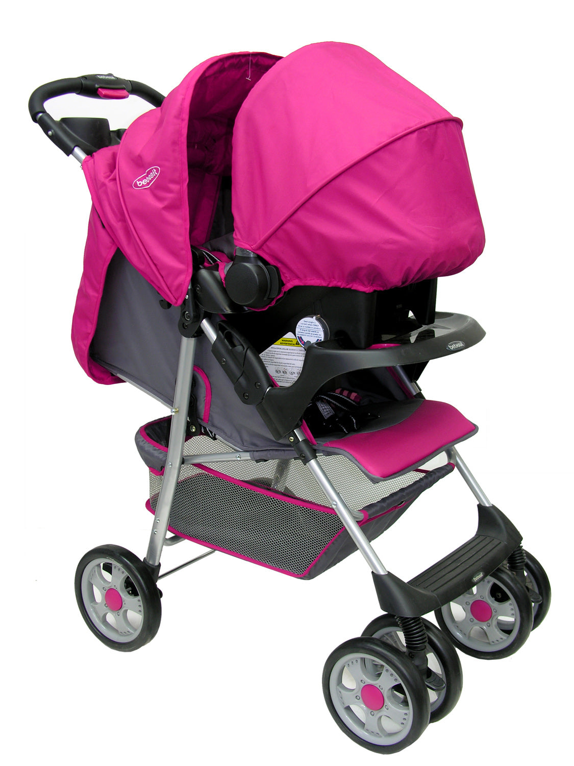 Coche Travel System Zoom Rosa