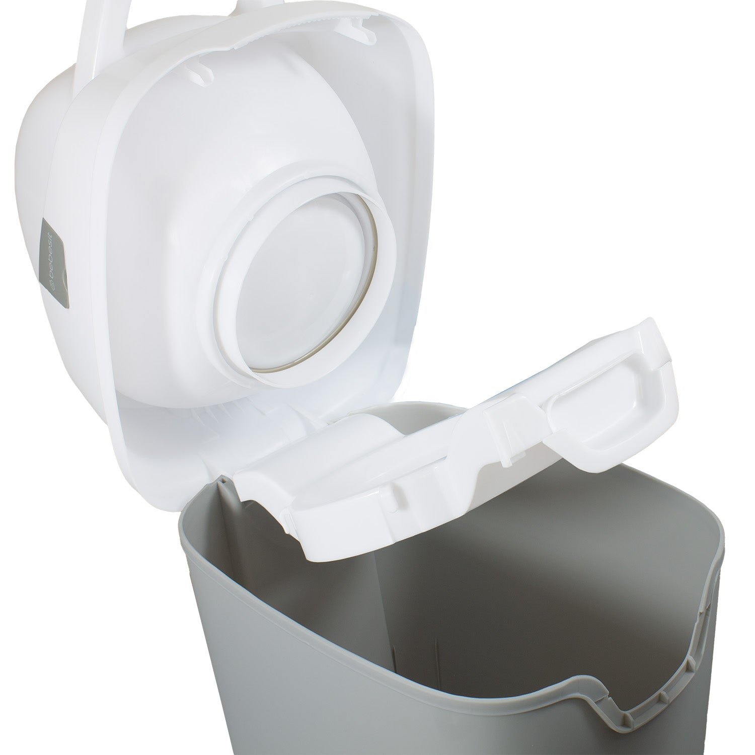 Contenedor de Pañales Plateado Bebesit