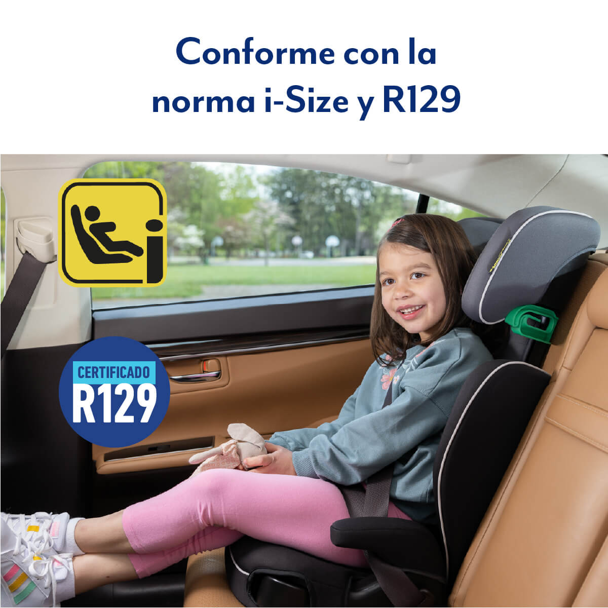 Silla de Auto Butaca Logico L i-Size R129 Iron Graco