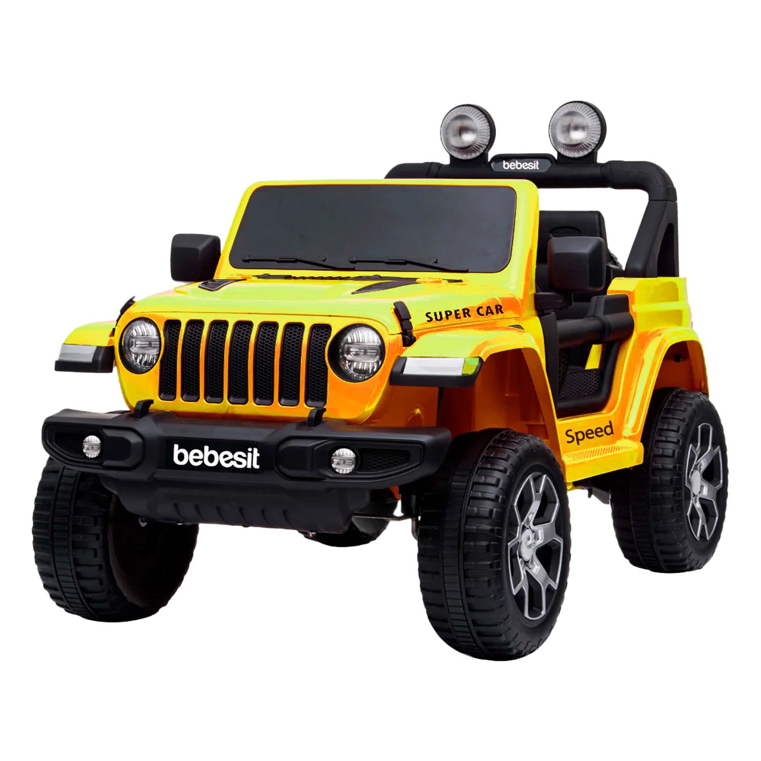 Camioneta Eléctrica Renegade Amarillo Bebesit