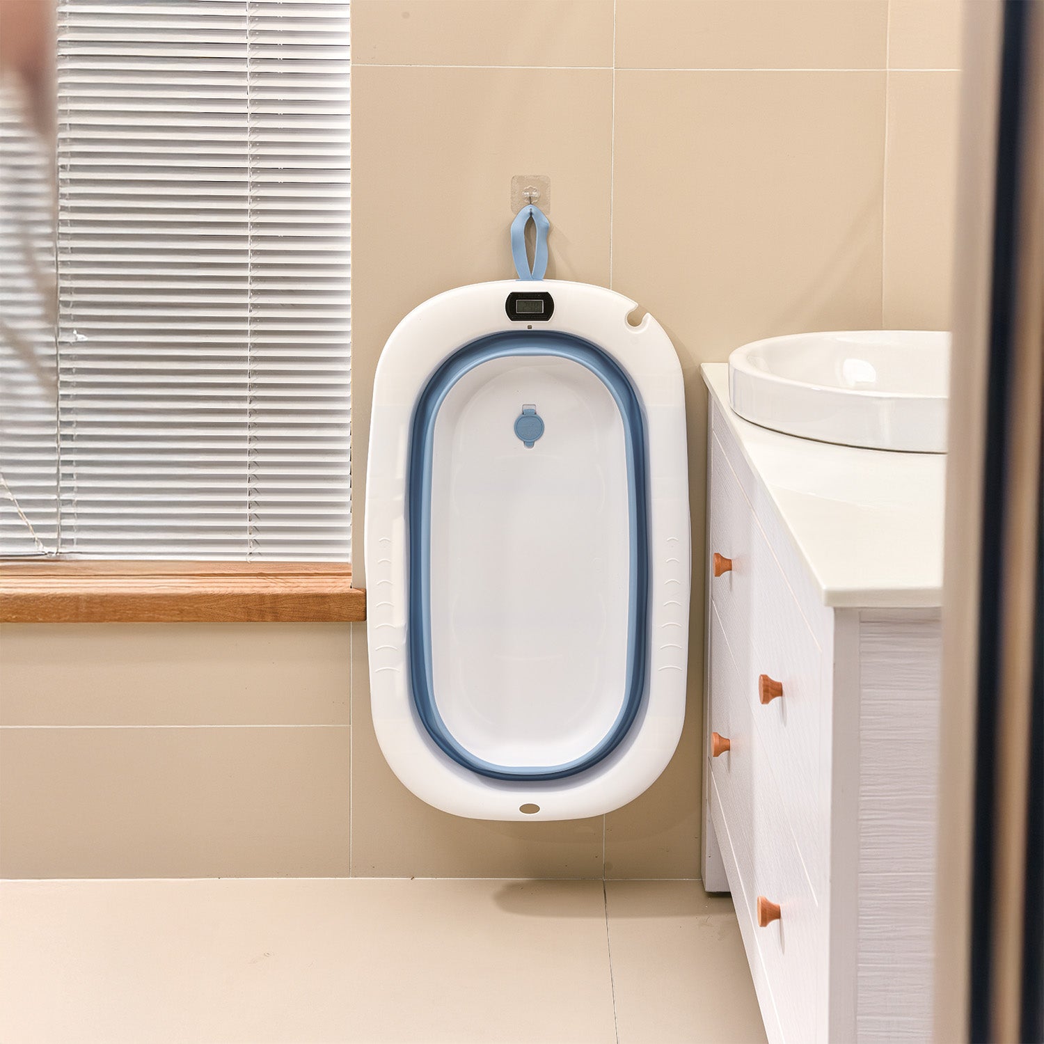 Bañera Plegable Aqua Azul Bebesit