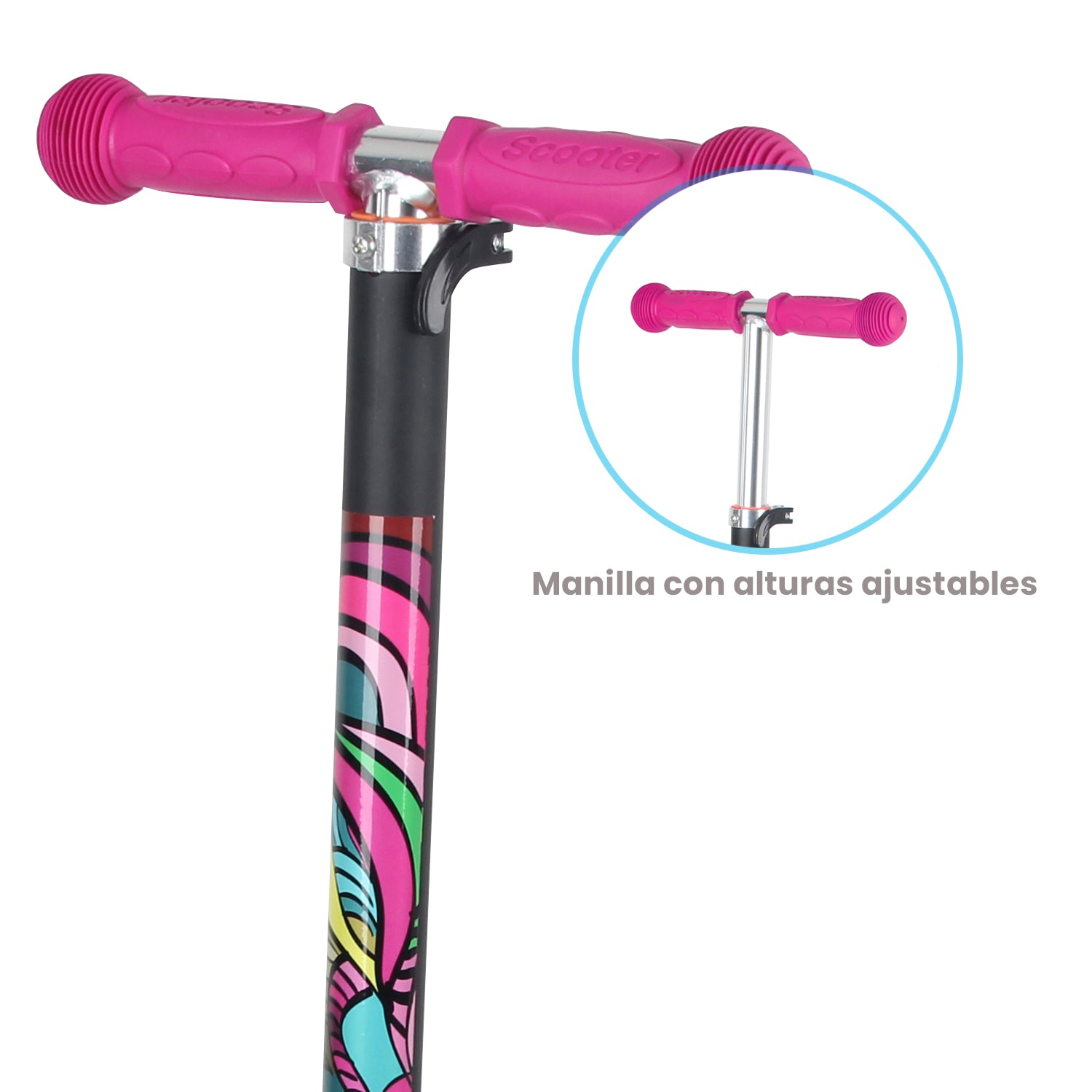 Scooter Maxi Pink Rosa