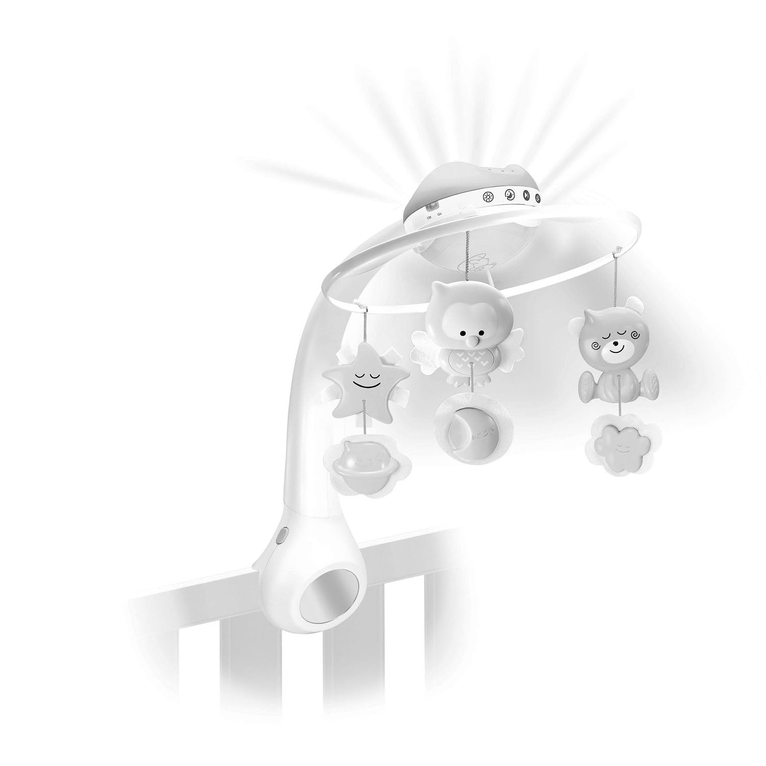 Proyector Musical 3en1 Gris Infantino