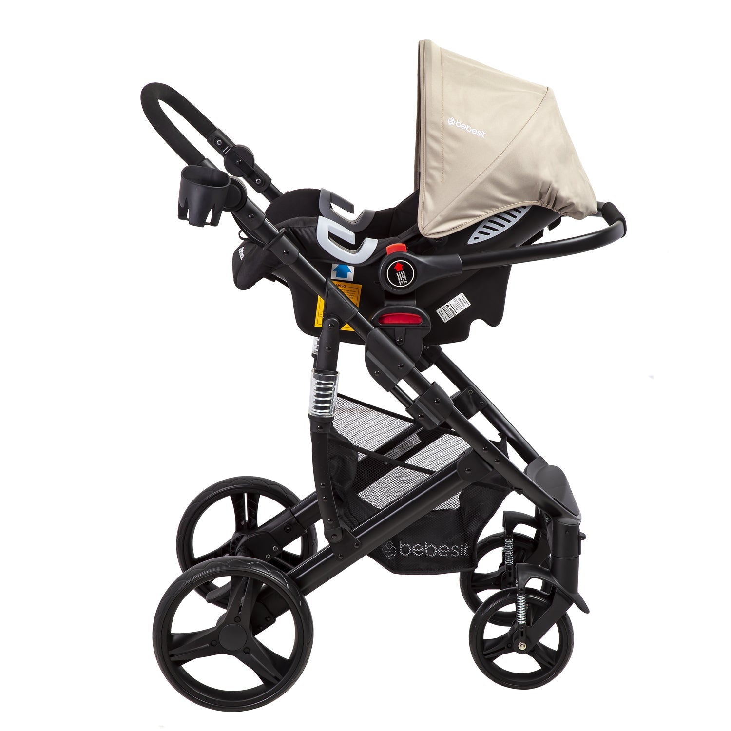 Coche Cuna travel system Quest Beige Bebesit