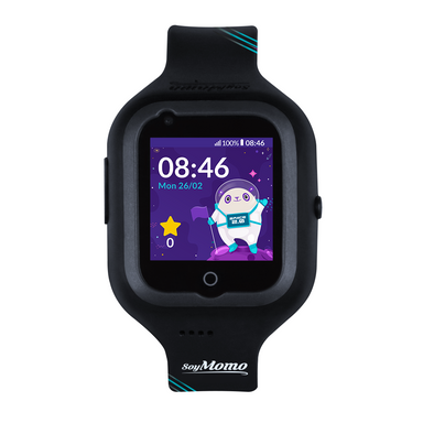 SoyMomo Reloj Niños Space 2.0 Negro