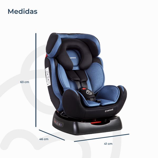 Silla de Auto Convertible Orbit LX Azul — Bebesit