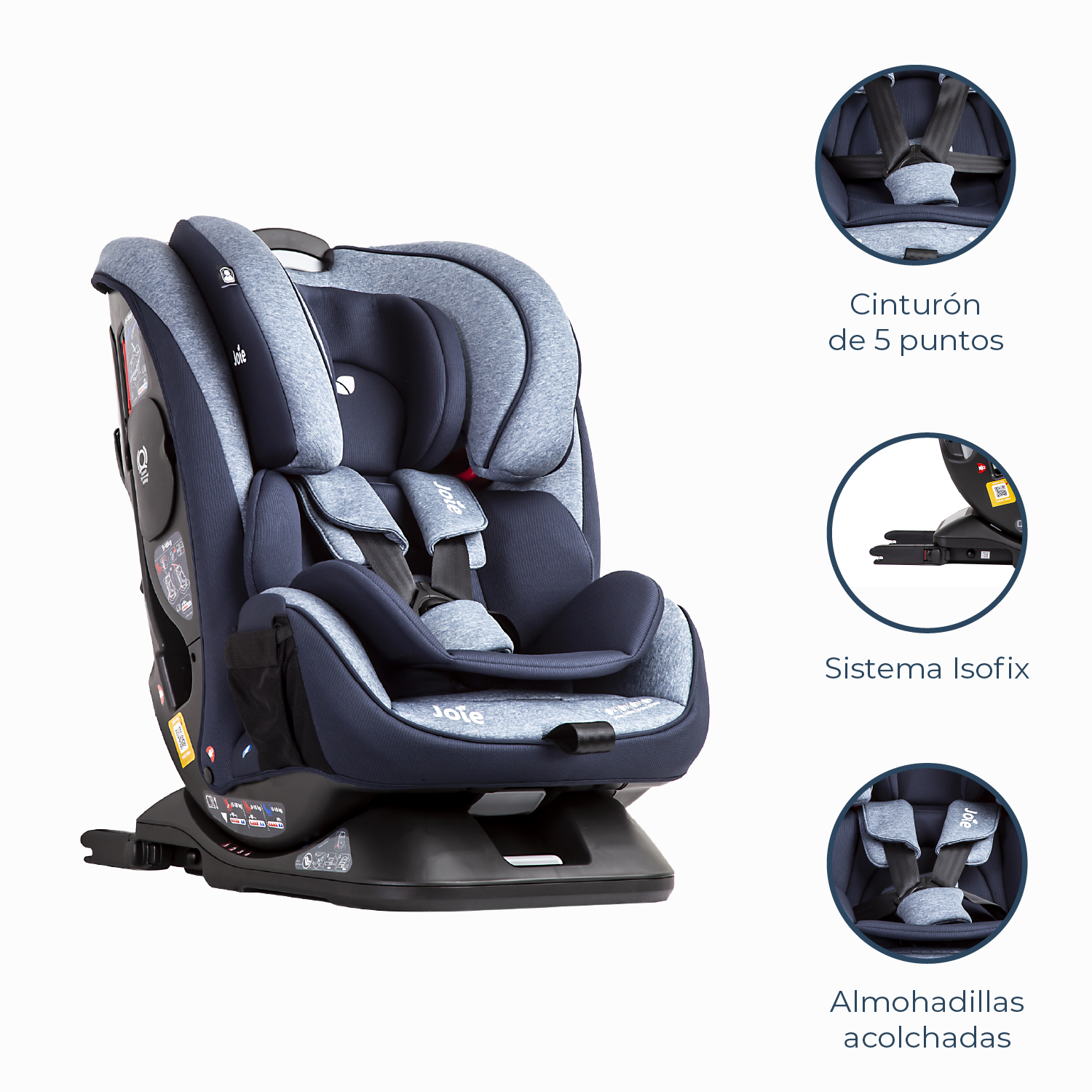 Silla de Auto Convertible Every Stage FX Azul