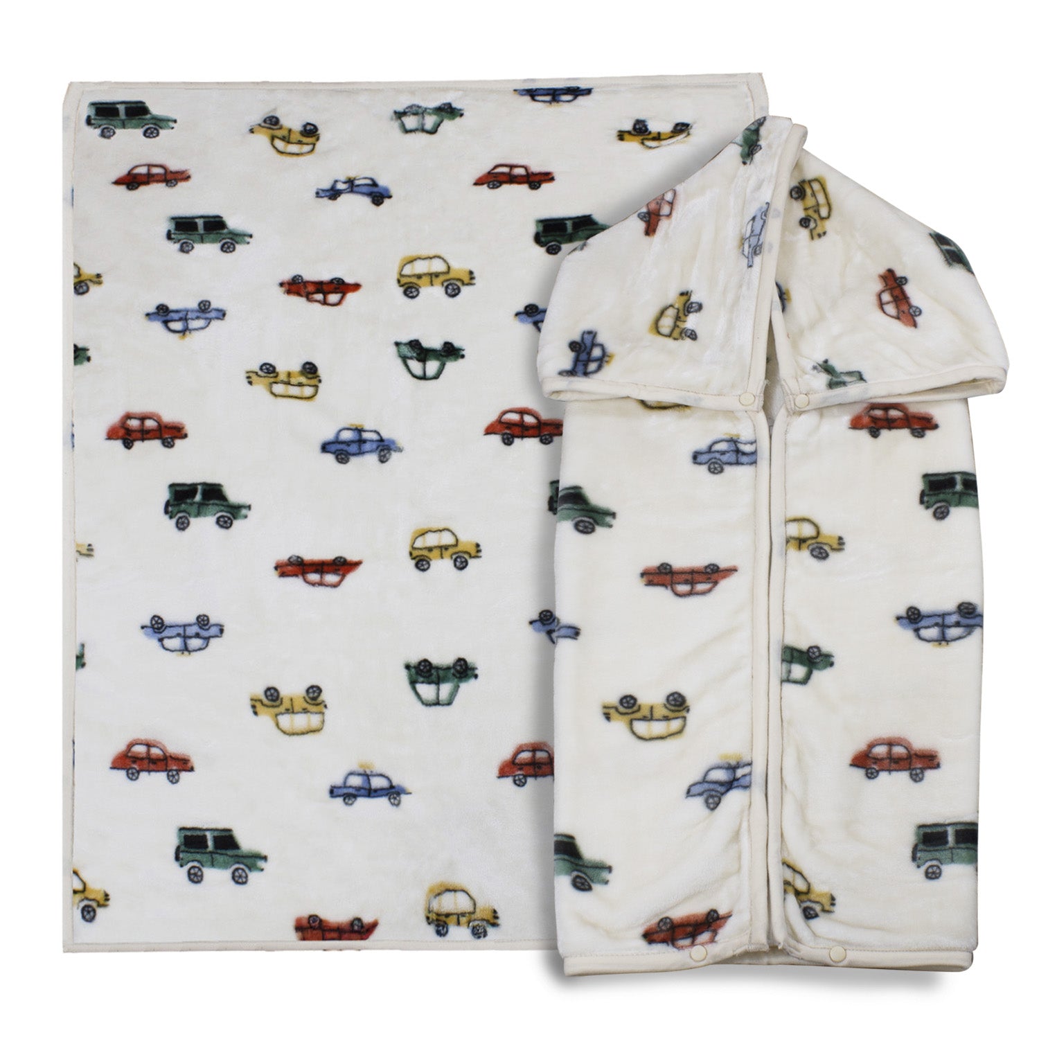 Saco con Broche Ultra Soft Auto 80x110cm Beige Bebesit