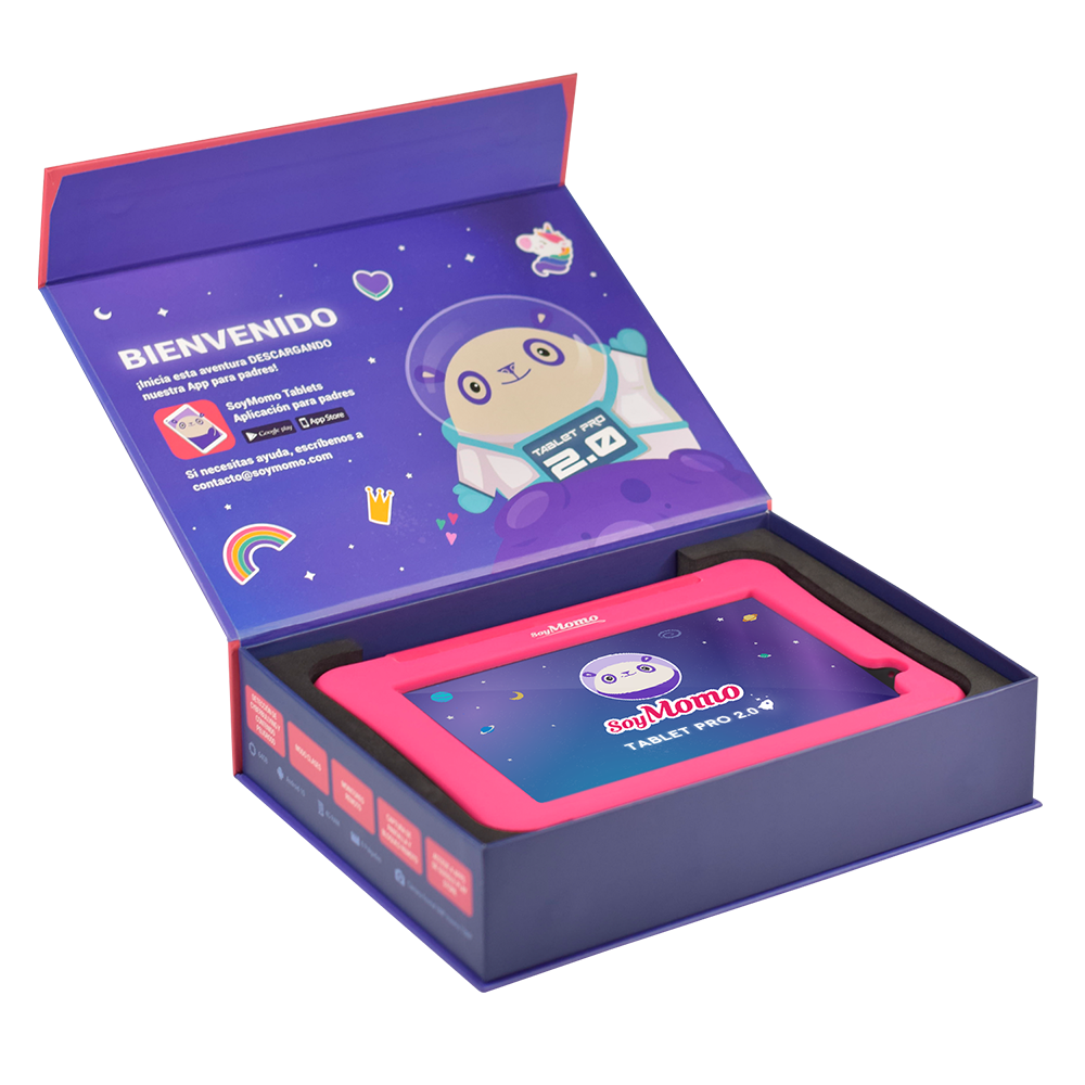 Tablet SoyMomo Pro 2.0 8" 64GB 4GB de memoria RAM Color Rosado