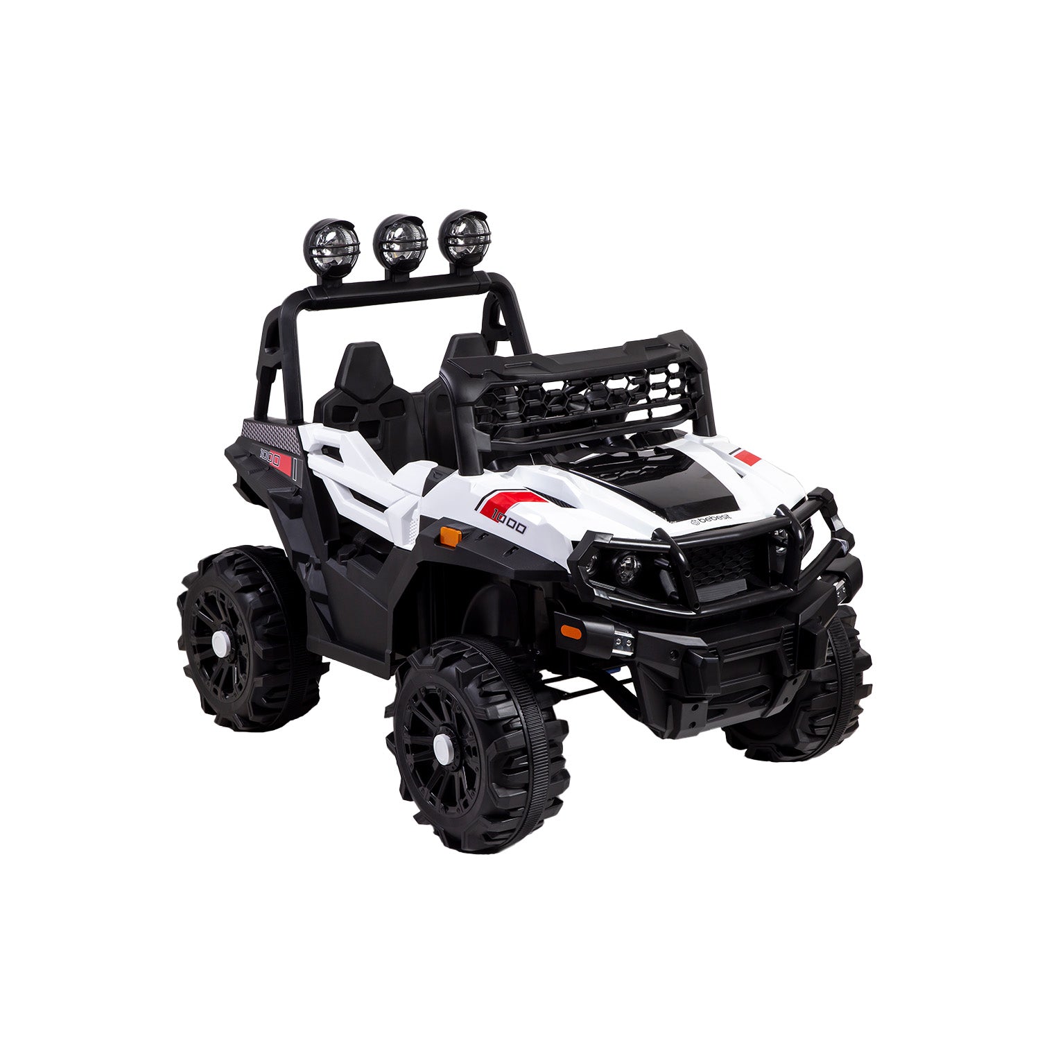 Camioneta Eléctrica SUV todo terreno Explorer Blanco Bebesit