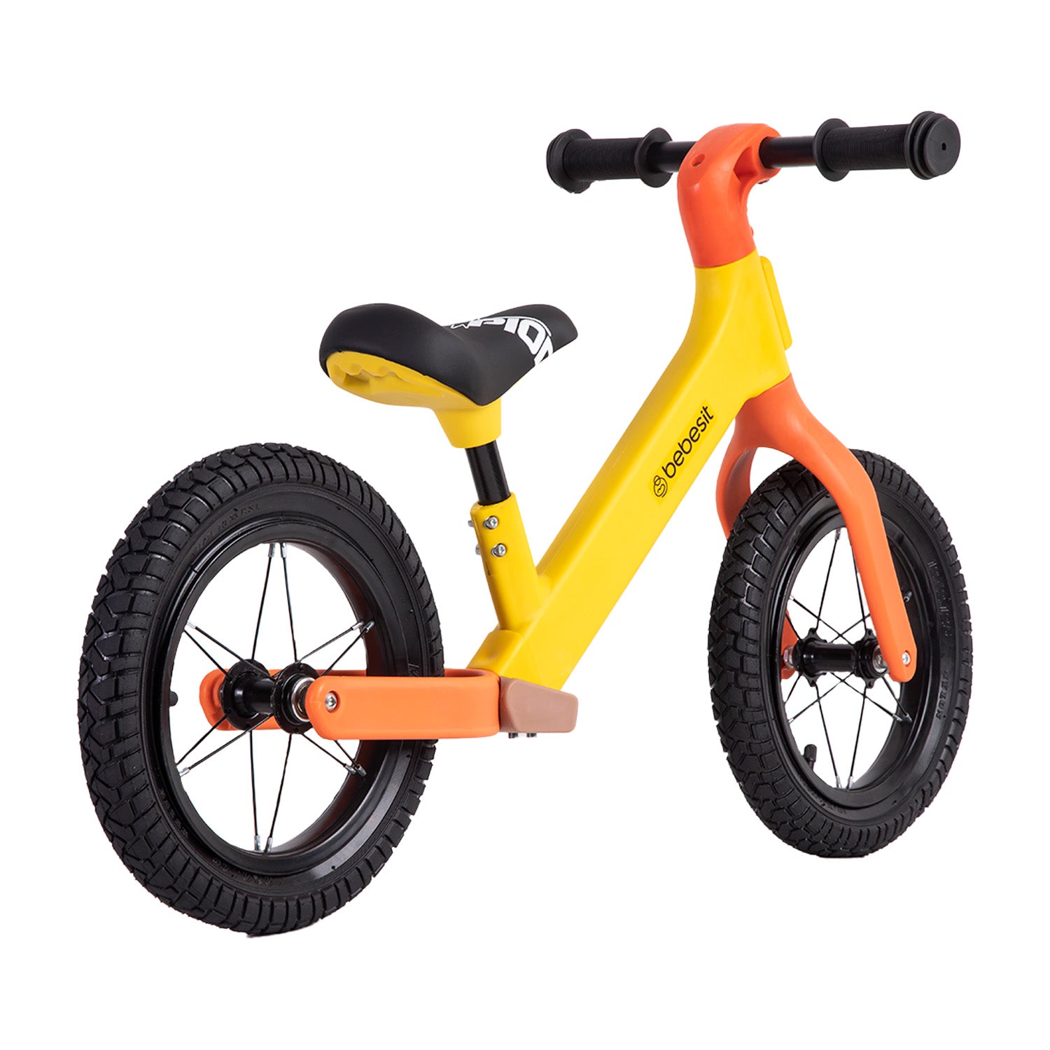 Bicicleta De Equilibrio Aprendizaje Neo Amarillo Bebesit