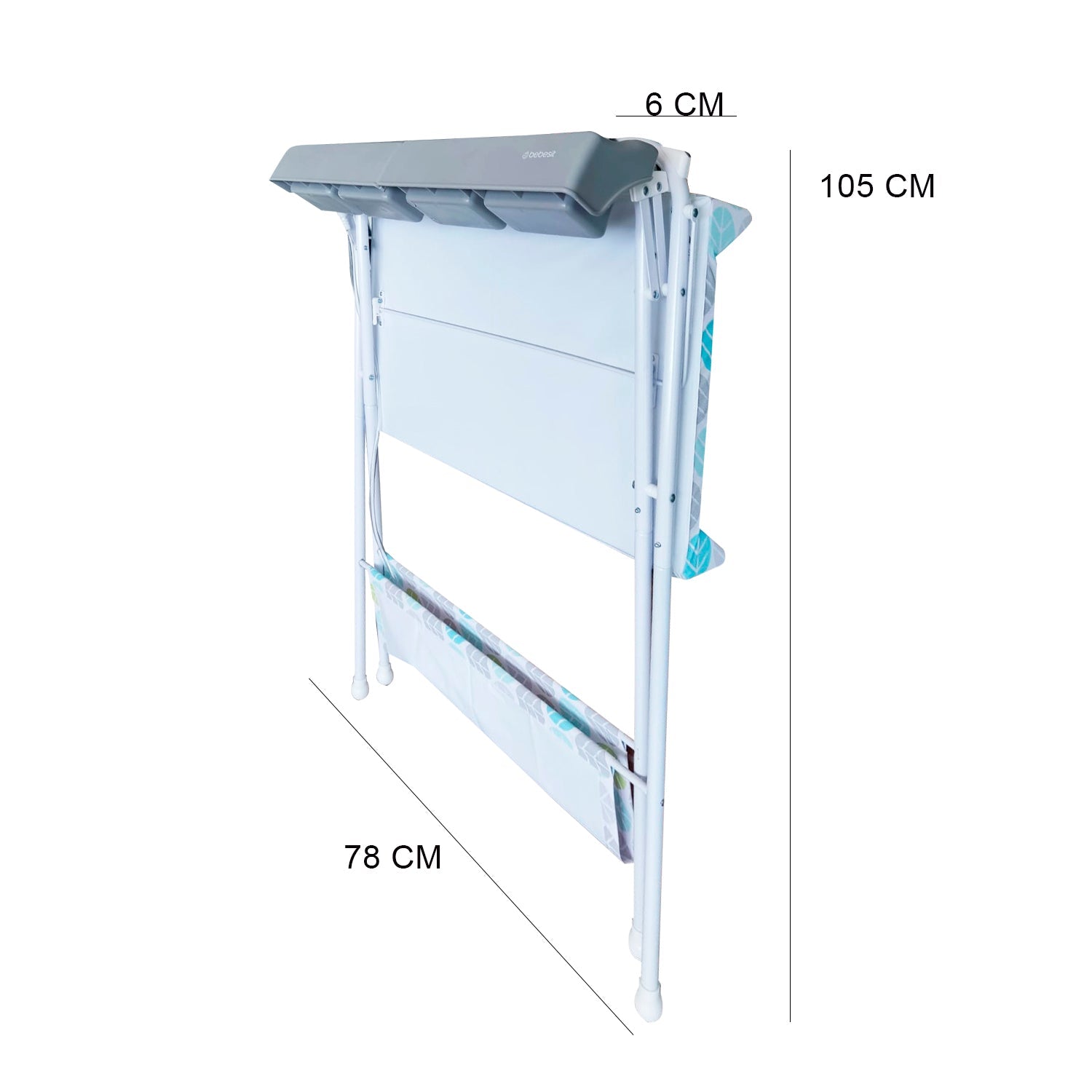 Bañera Mudador Plegable 2 en 1 Baltic Bebesit