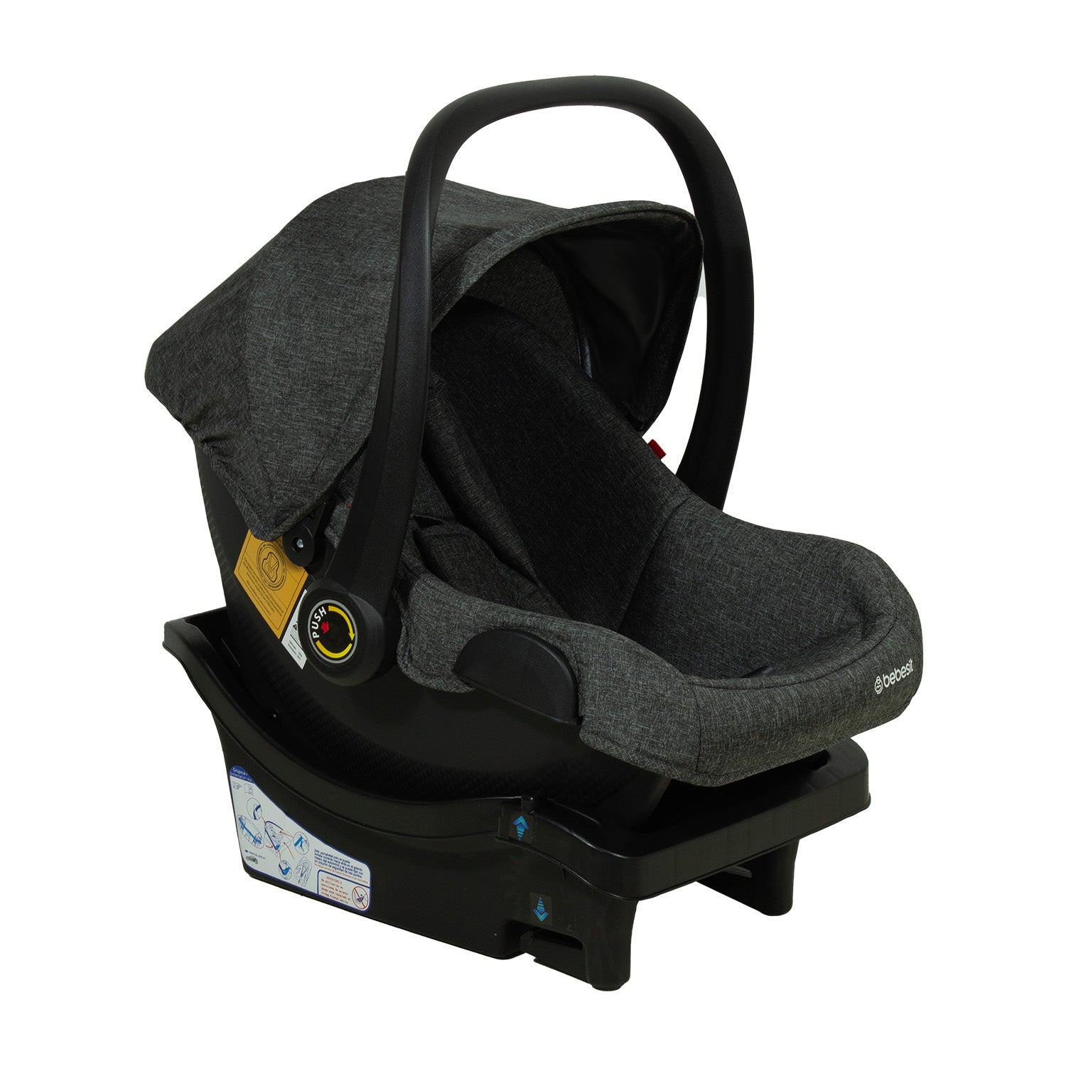 Coche Cuna travel system Swift 360 Gris
