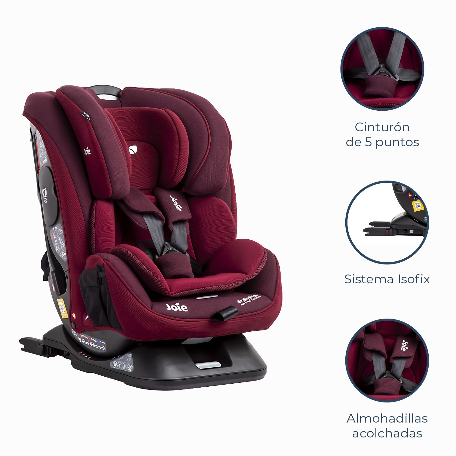 Silla de Auto Convertible Every Stage FX Roja