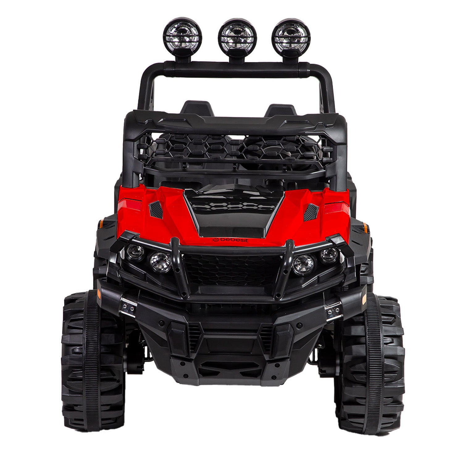 Auto a Batería Jeep Explorer 4x4 Niños Infantil Rojo