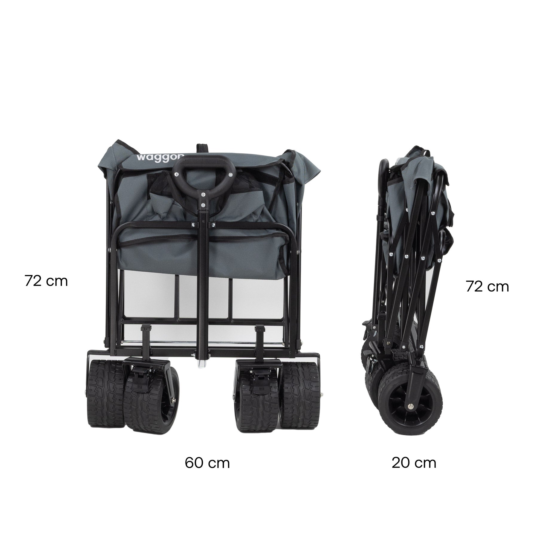 Carro de arrastre Wagon Gris