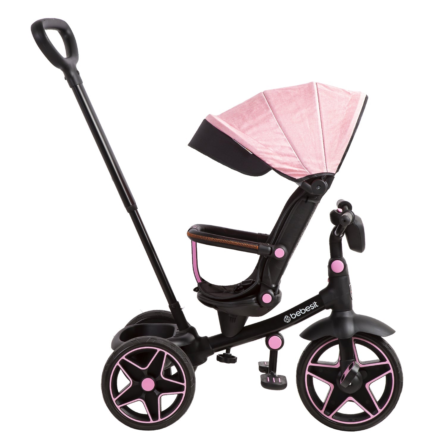 Triciclo Infantil Explorer Rosado Bebesit