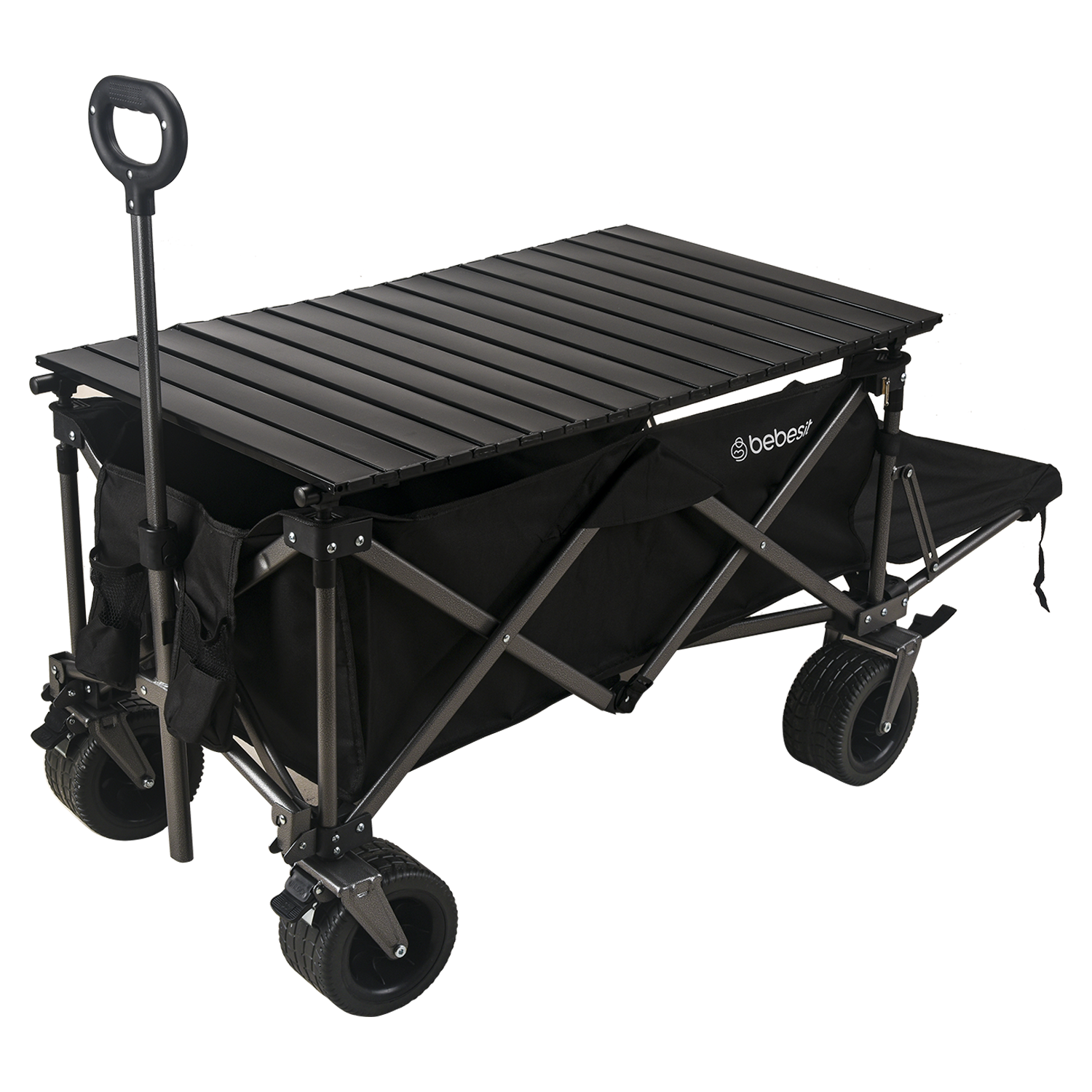 Carro de Arrastre 3 en 1 Outdoor Negro