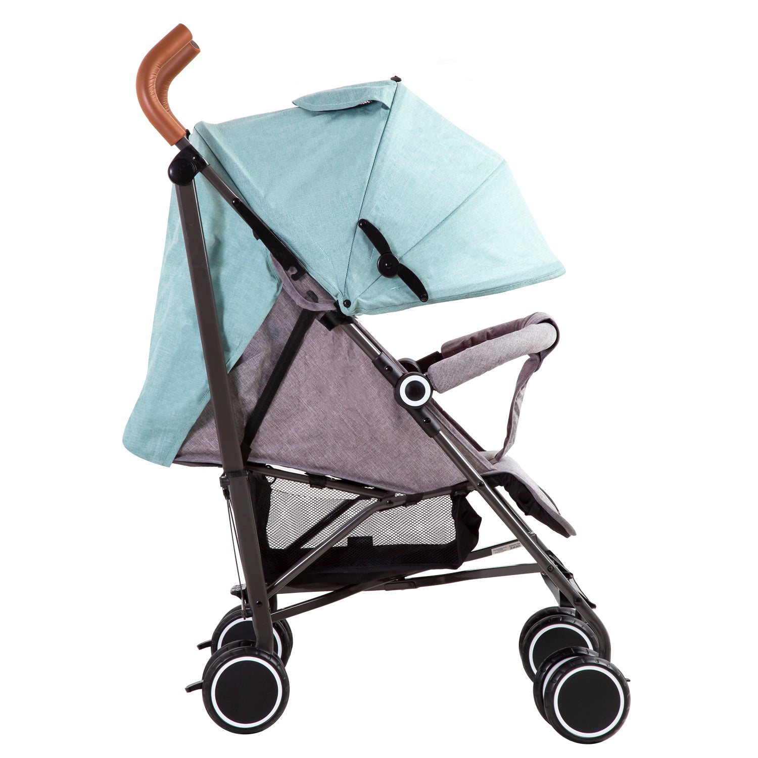 Coche Paragua Clap Melange Verde