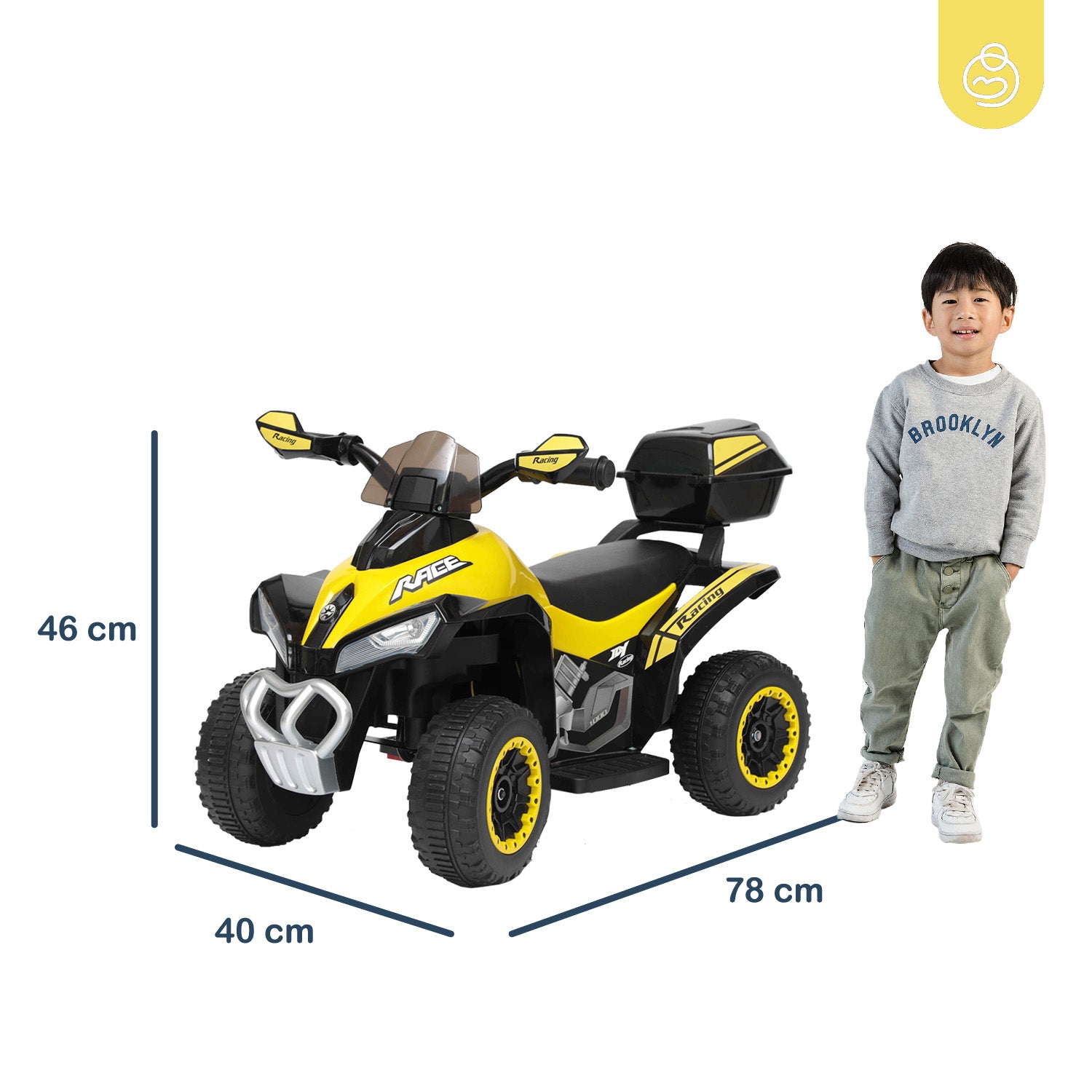 Cuatrimoto Quad Lx Amarilla