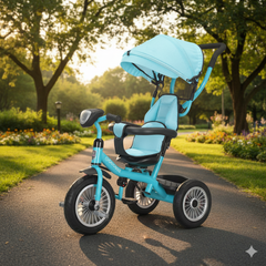 Triciclo Paseo Infantil 360 1326 LX Verde Bebesit