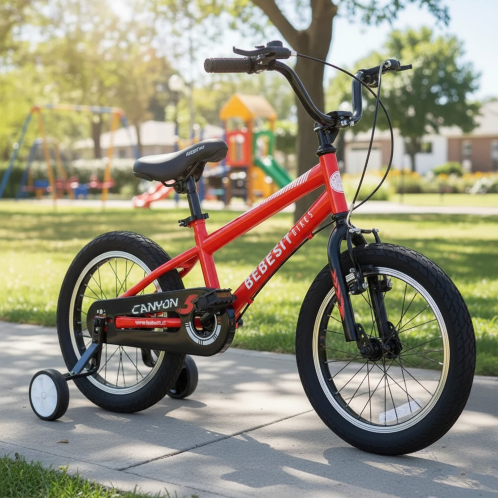 Bicicleta Infantil Canyon Aro 16 Rojo