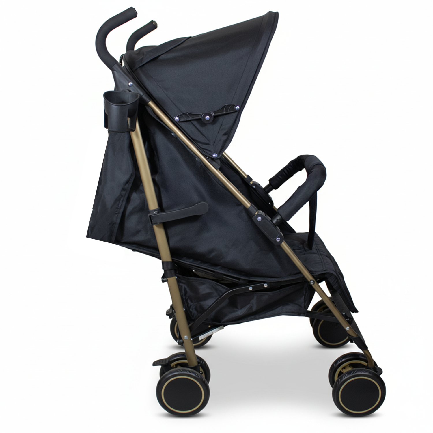 Coche Paragua Khronos Gold Negro