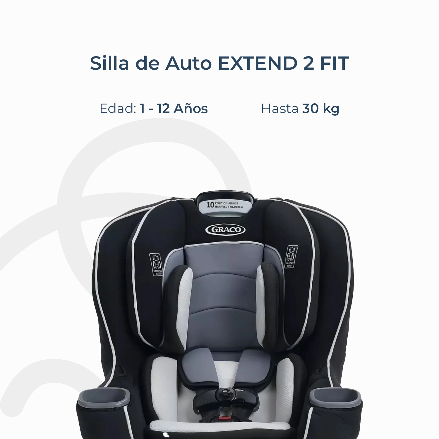 Silla de Auto Convertible Extend2fit Gotham