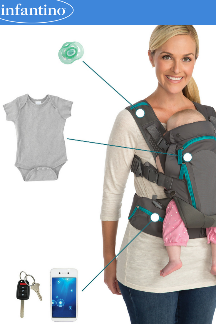 Porta Bebé Carry On Multi Pocket