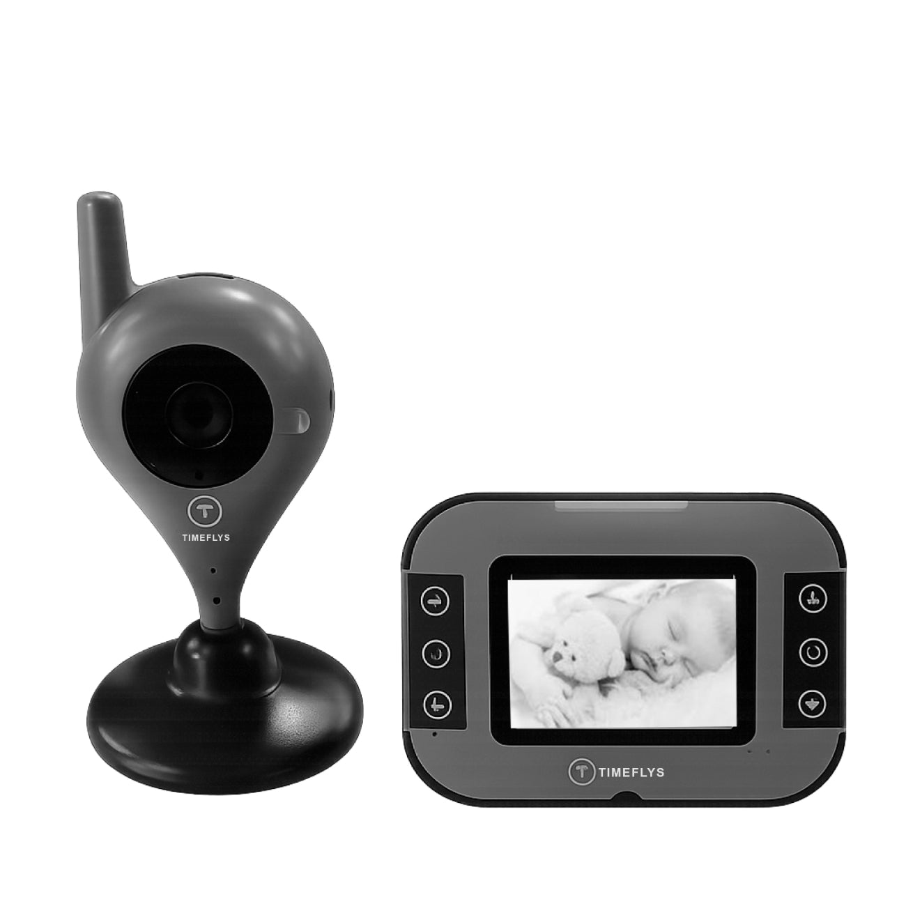 Monitor Bebé Audio y Video Cámara Visión Nocturna Bebesit