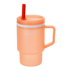 Vaso Antiderrame con Bombilla My 1st Tumbler 250ml Rosa