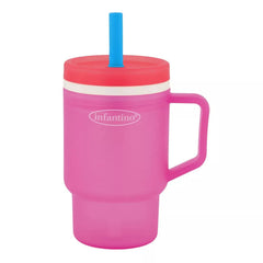 Vaso Antiderrame Bombilla My 1st Tumbler 266ml Frambuesa