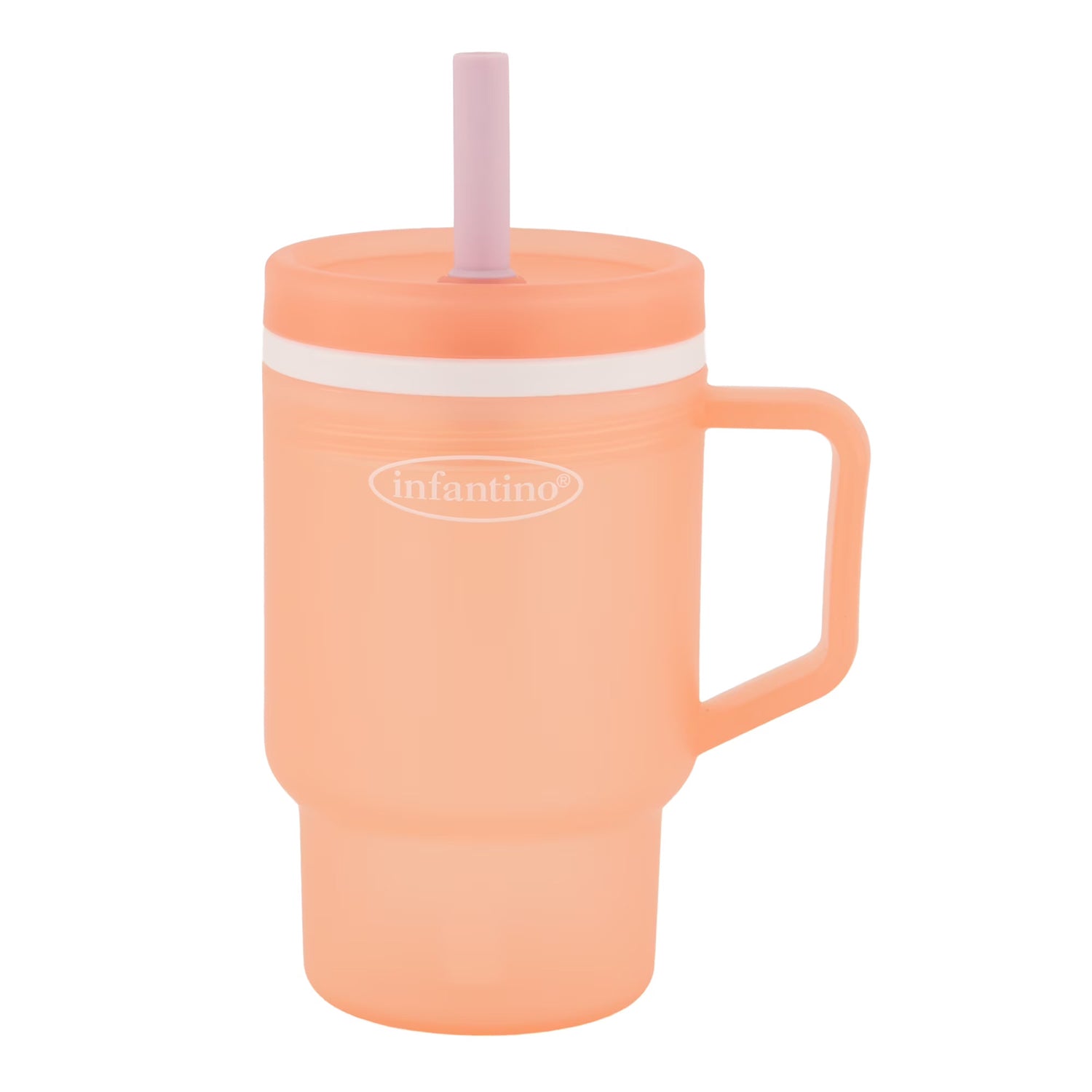 Vaso Antiderrame Bombilla My1st Tumbler 266ml Flor de Cerezo