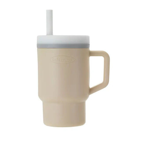 Vaso Antiderrame con Bombilla My 1st Tumbler 250ml Sand